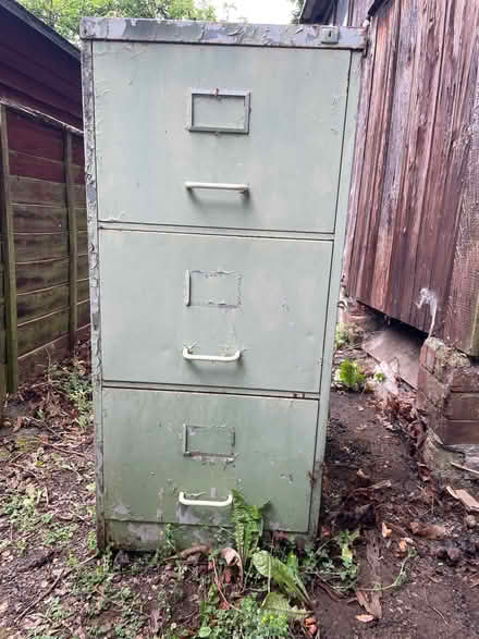 Photo of free Filing cabinet - for garden shed? (Abingdon-on-Thames OX14) #1