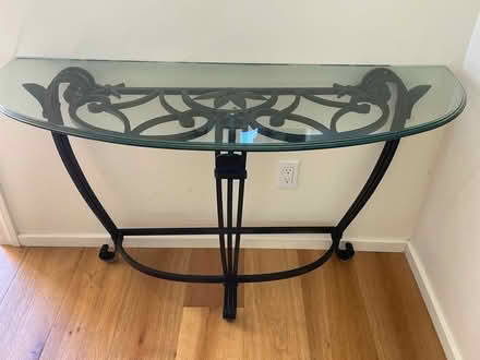 Photo of free Glass table (Ventura hillside off Foothill) #1