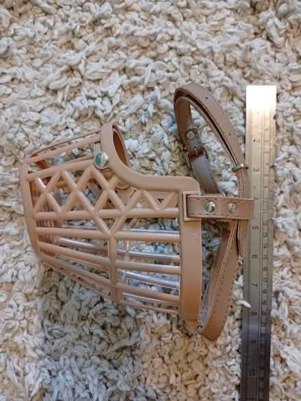 Photo of free Dog muzzle, basket style, medium (Buxworth SK23) #1