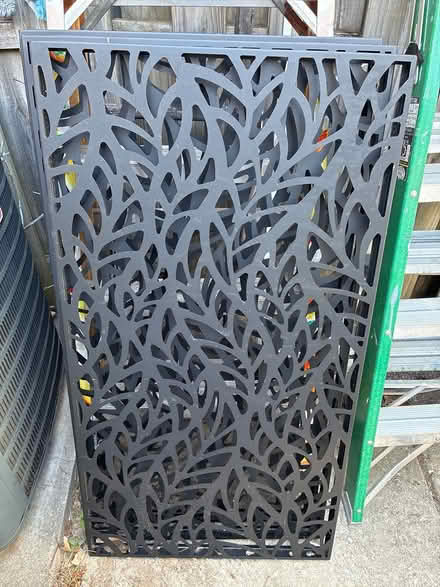 Photo of free Veradek metal privacy screen (Media Pa) #1
