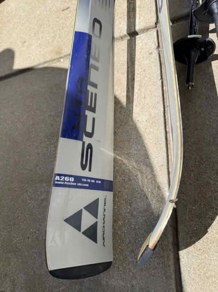 Photo of free 2 pairs of skis and poles (Coronado) #4