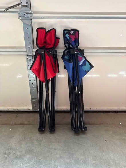 Photo of free Kid size folding camp chairs (City of Fairfax) #2