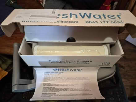 Photo of free Fresh Water brand water filter cartridge unused (Central Lancaster LA1) #1