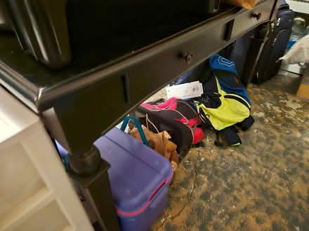 Photo of free Backpack, table, plastic drawers (Campbell near Pruneyard) #2