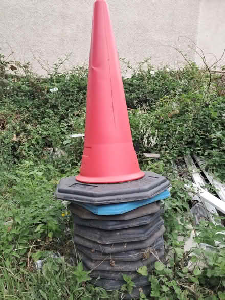 Photo of free 12 traffic cones (Norcot RG30) #1