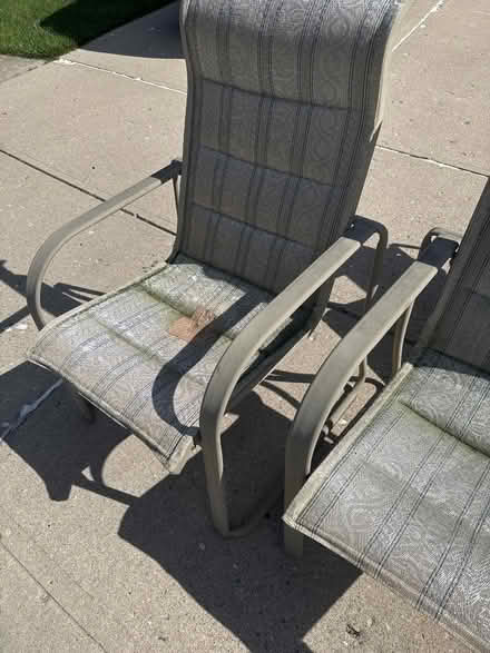 Photo of free Outdoor table and chairs (Westfield) #2