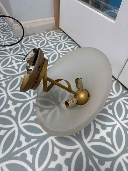 Photo of free Glass Ceiling light shade (Loughborough LE11) #1
