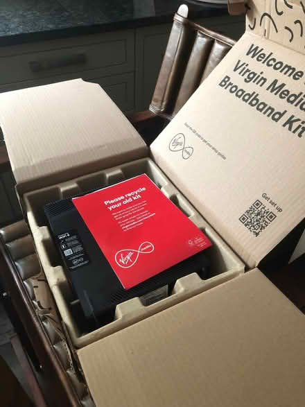 Photo of free Virgin Media modem brand new (Sandhills OX3) #1