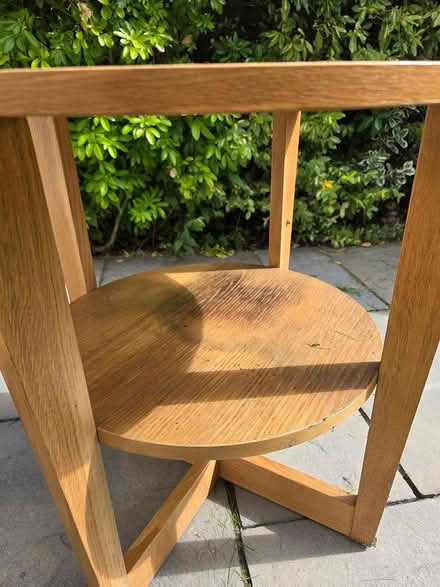Photo of free Wooden table round (L20) #2