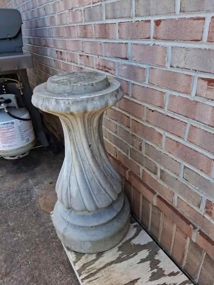 Photo of free Bird bath ""post"/pilllar (Maryville) #1