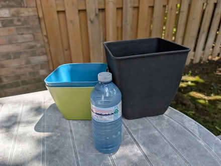 Photo of free Squarish plastic plant pots (Streetsville) #1
