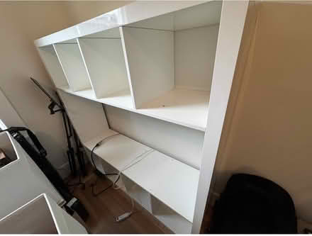 Photo of free IKEA 4x4 Kallax partial shelving (Upper Dimond) #1