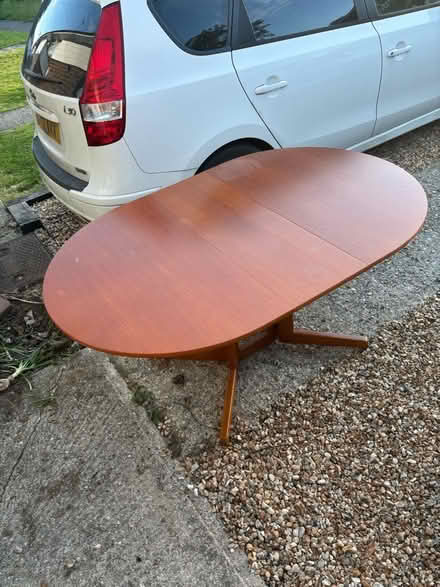 Photo of free Folding dining table and 4 stackable dining chairs (North Bersted PO21) #2
