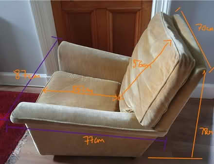 Photo of free Pair of period Armchairs (Liberton EH16) #4