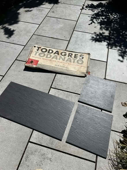 Photo of free Porcelain tiles, slate effect (Colinton EH13) #1