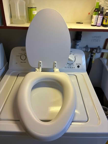 Photo of free Soft Rubber Toilet Seat (Winnetka) #2