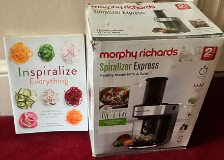 Photo of free Food spiralizer and recipe book (Southport PR9) #1