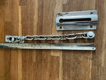 Photo of free Chrome security chain (Weston Park BA1) #1