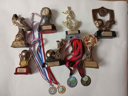 Photo of free Football trophy's and medals (Buxworth SK23) #1
