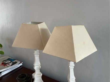 Photo of free 2 Shabby Chic Lamps (Mitcham's Corner CB4) #2
