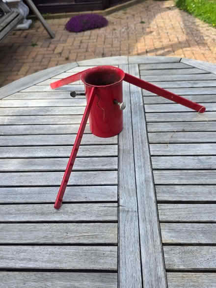 Photo of free Christmas tree holder (Church End MK45) #1