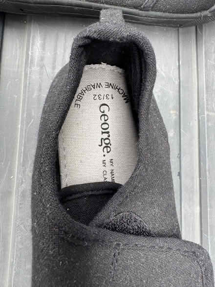 Photo of free Black plimsolls 13/32 washable (Kings Hill, ME19) #3