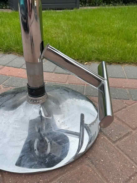 Photo of free Black chrome barstool (Kings Hill, ME19) #2