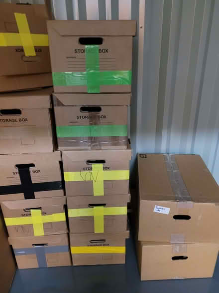 Photo of free 14 cardboard boxes for moving or storage (Springfield CM1) #1