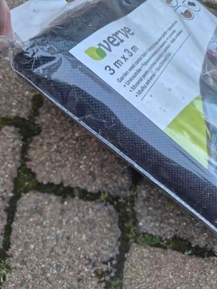 Photo of free Weed control fabric unused 3x3m (Letchworth town centre) #1