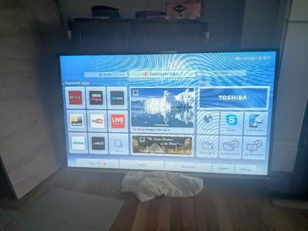 Photo of free 55 inch Toshiba TV with remote (Tw1) #1