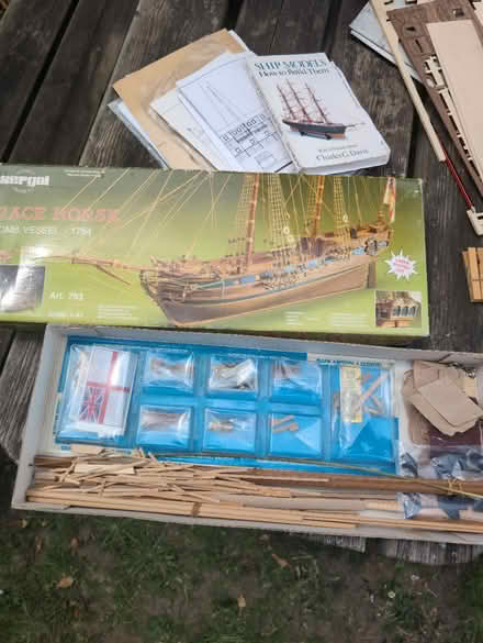 Photo of free Model ship spare parts (Calcot RG31) #1
