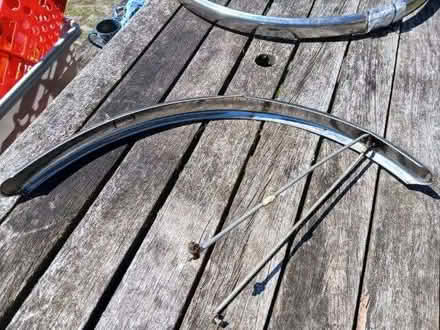 Photo of free Period 1970s aluminium bicycle mudguards (Great Salkeld CA11) #3