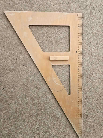 Photo of free Wooden set square (Woodingdean BN2) #1