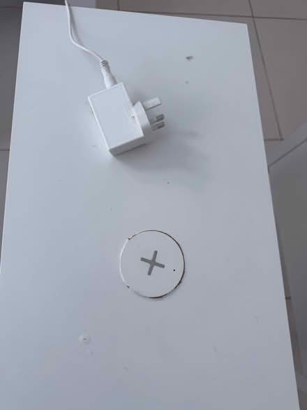 Photo of free IKEA bedside tables in white (SG7) #4