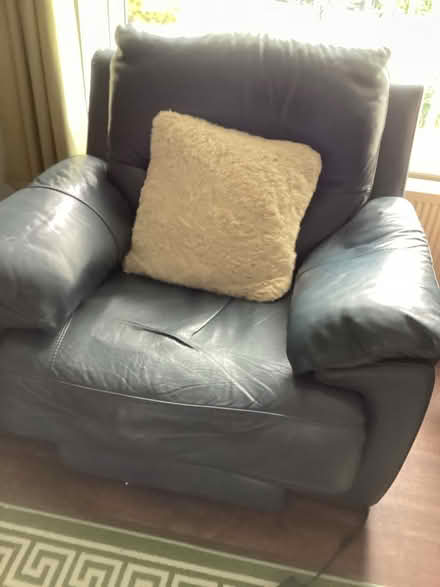 Photo of free Leather electric recliner chair (Bilborough Nottingham NG8) #1