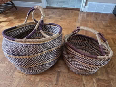 Photo of free Grass woven baskets (2) (Alta Vista) #2