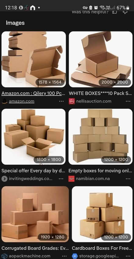 Photo of Packing boxes (Northfield B31) #1