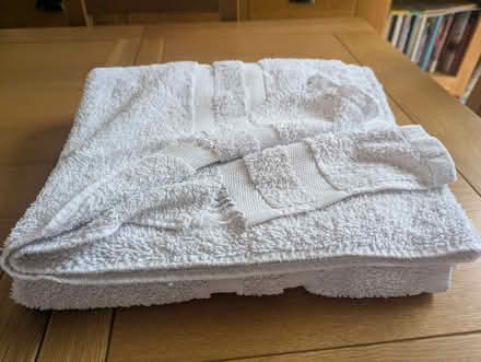 Photo of free White bathsheet, torn (Southport PR9) #1