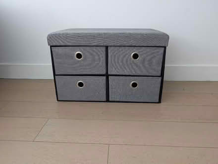 Photo of free Ottoman with 4 drawers (Brentford TW8) #1