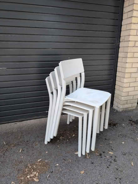 Photo of free White chairs (Clifton downs - BS6) #2