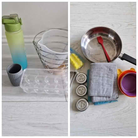 Photo of free Kitchen bundle: Stainless steel pan and more (South Norwood SE25) #1