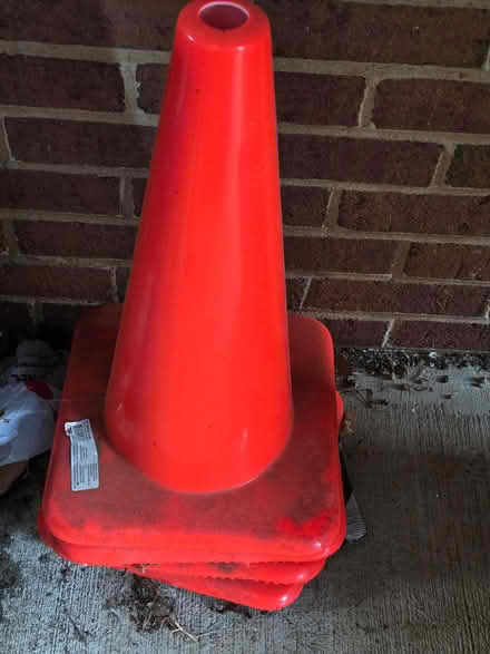 Photo of free Weighted safety cones (Mclean) #1