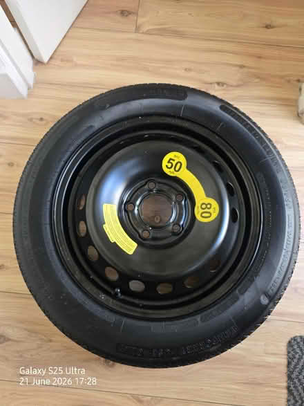 Photo of free 16" space saver spare wheel (Rutherglen G73) #2