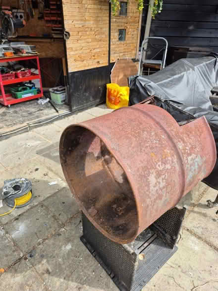 Photo of free Old food drum for planter (Parsons cross S5) #3