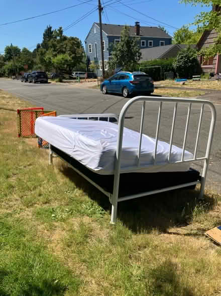 Photo of free Full size bed (South Capitol, Olympia, WA) #2