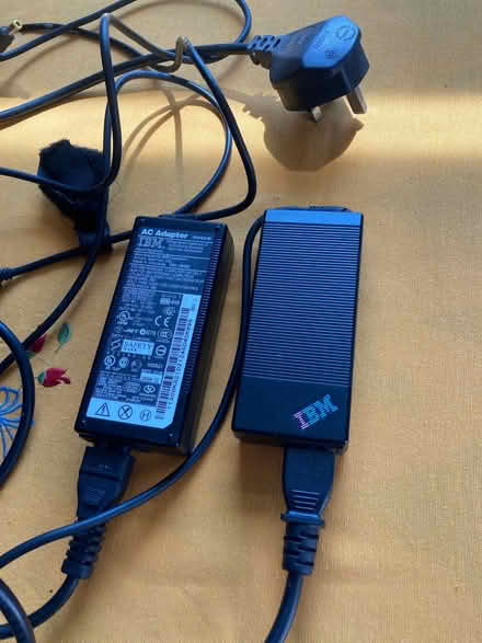 Photo of free 2 IBM Thinkpad power adapters (Ashton-on-Ribble PR2) #1