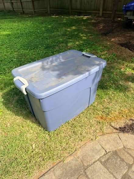 Photo of free Large Rubbermaid Tote (Fairland) #2