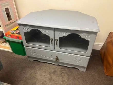 Photo of free Grey Wooden Cabinet (Standish WN6) #1
