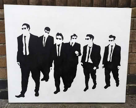 Photo of free Reservoir Dogs Canvas (PL4 Greenbank.) #1
