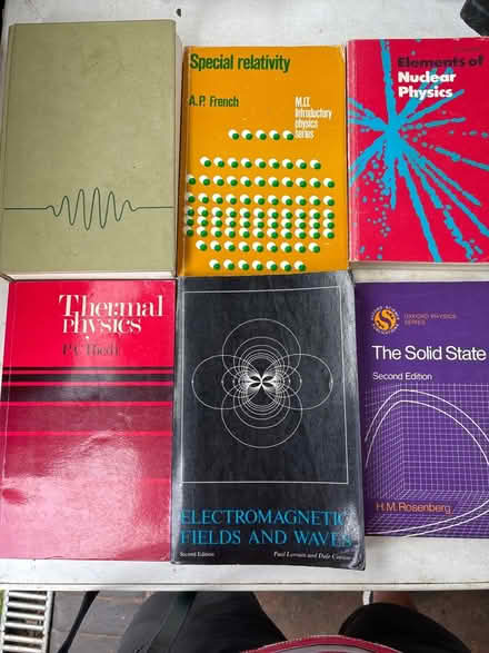 Photo of free Bundle of classic physics texts (Olton B92) #1